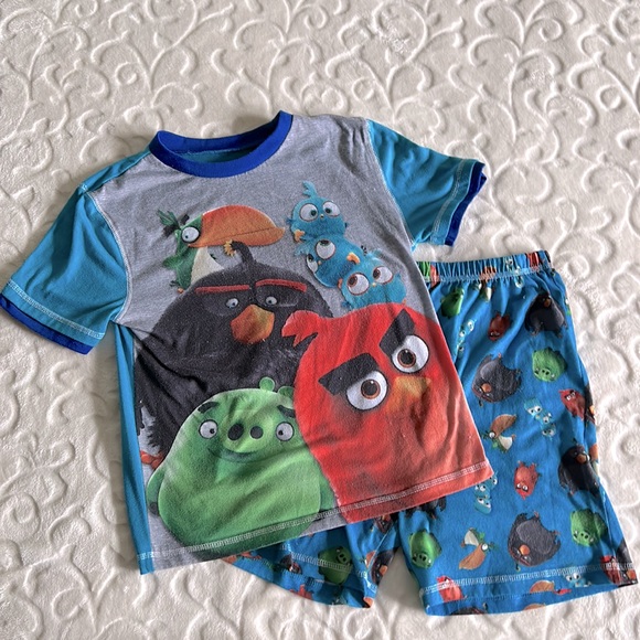 Angry Birds Summer Pajama Shorts & Top Set - Picture 1 of 8